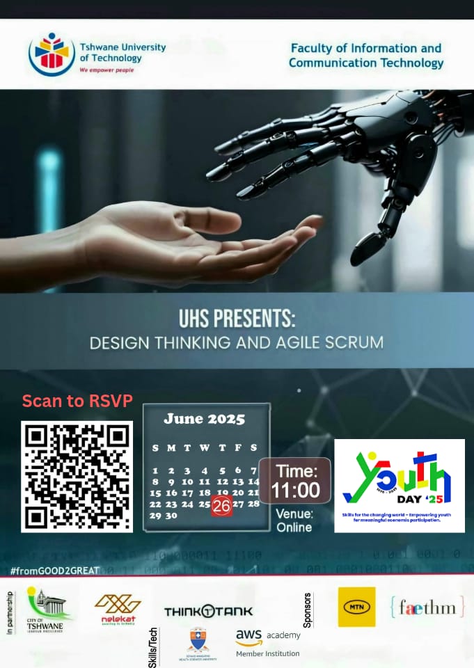 UHS 2025 Design Thinking & Agile Scrum Poster